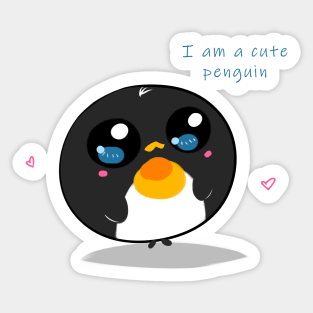 Cute penguin Sticker